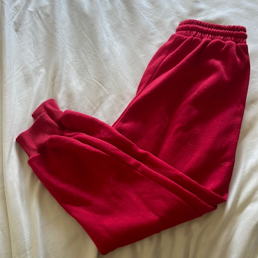 Red Sweatpants